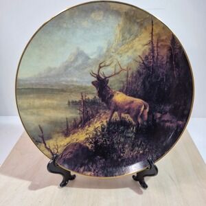 BNSF Railway 1996 Safety Award Plate Jackson Lake John Fery Limited Edition Elk